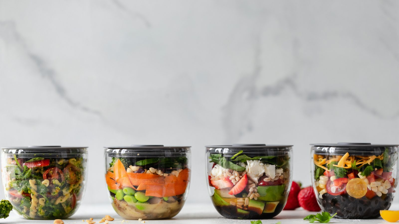 healthy eating for busy entrepreneurs meal prep jars