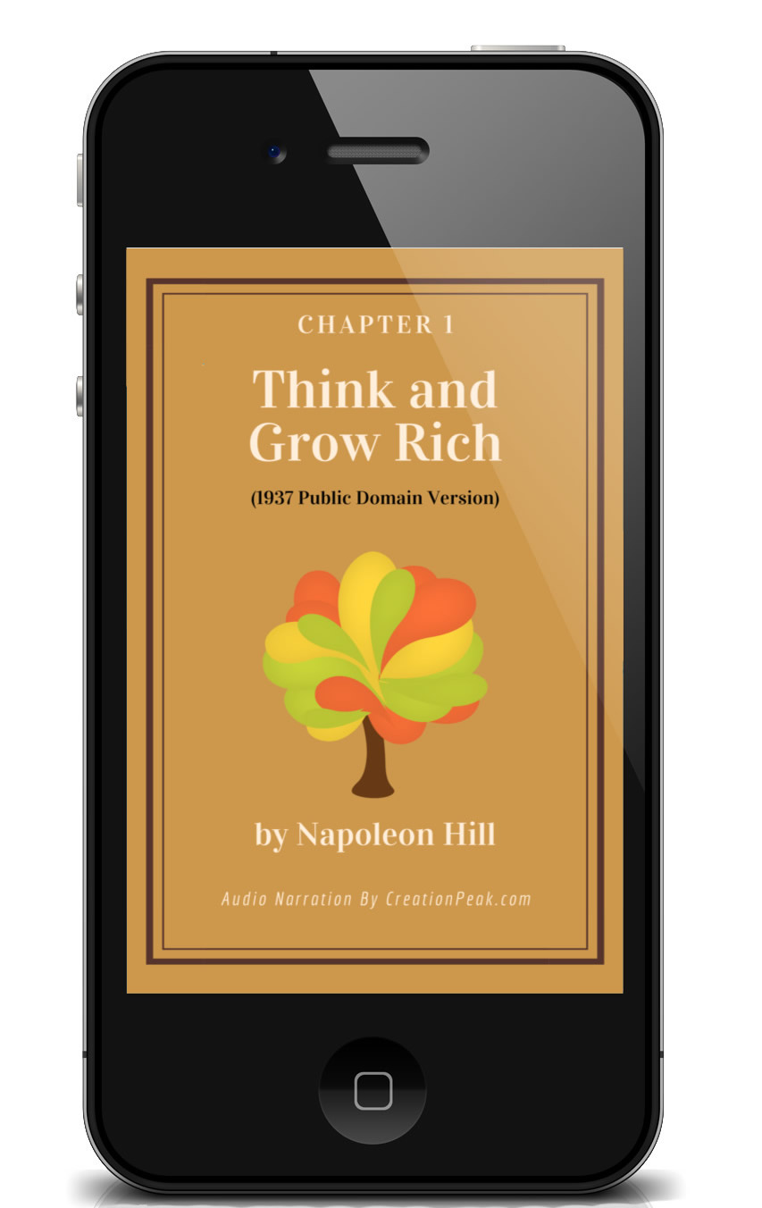 Think and Grow Rich Audio Think and Grow Rich Audio Chapter 1 iPhone