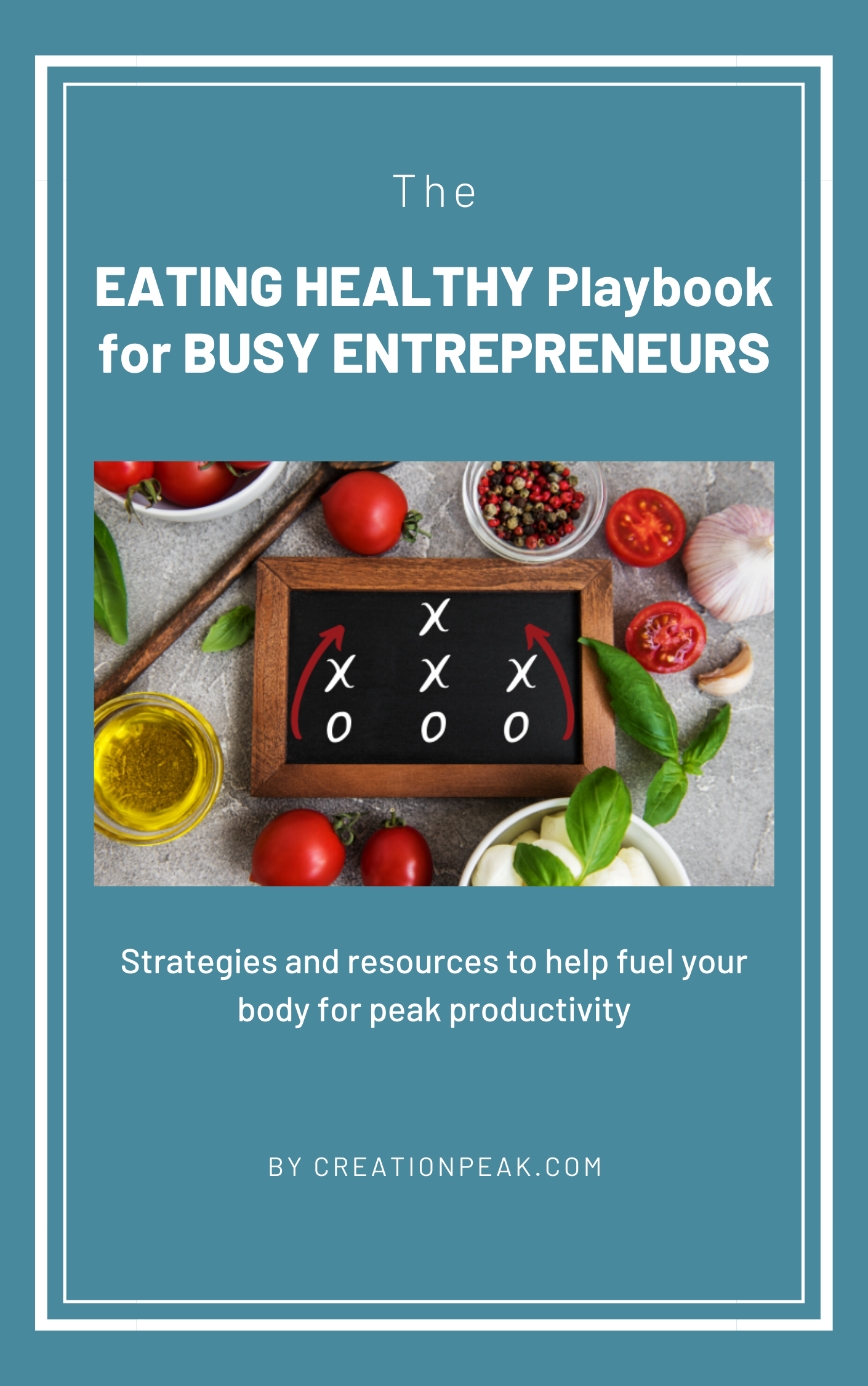 Eating Healthy Playbook for Busy Entrepreneurs cover