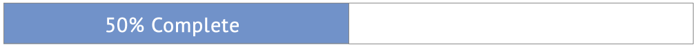 progress-bar Email optin 50% complete progress bar