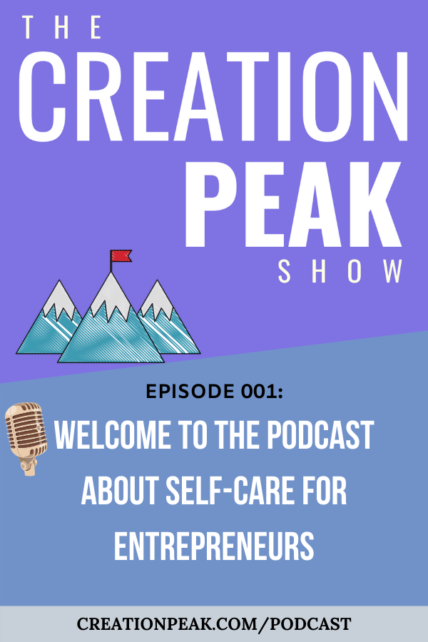 Cp 001 Welcome To The Creation Peak Show Creation Peak Entrepreneurial Mindset For Aspiring Bloggers Podcasters